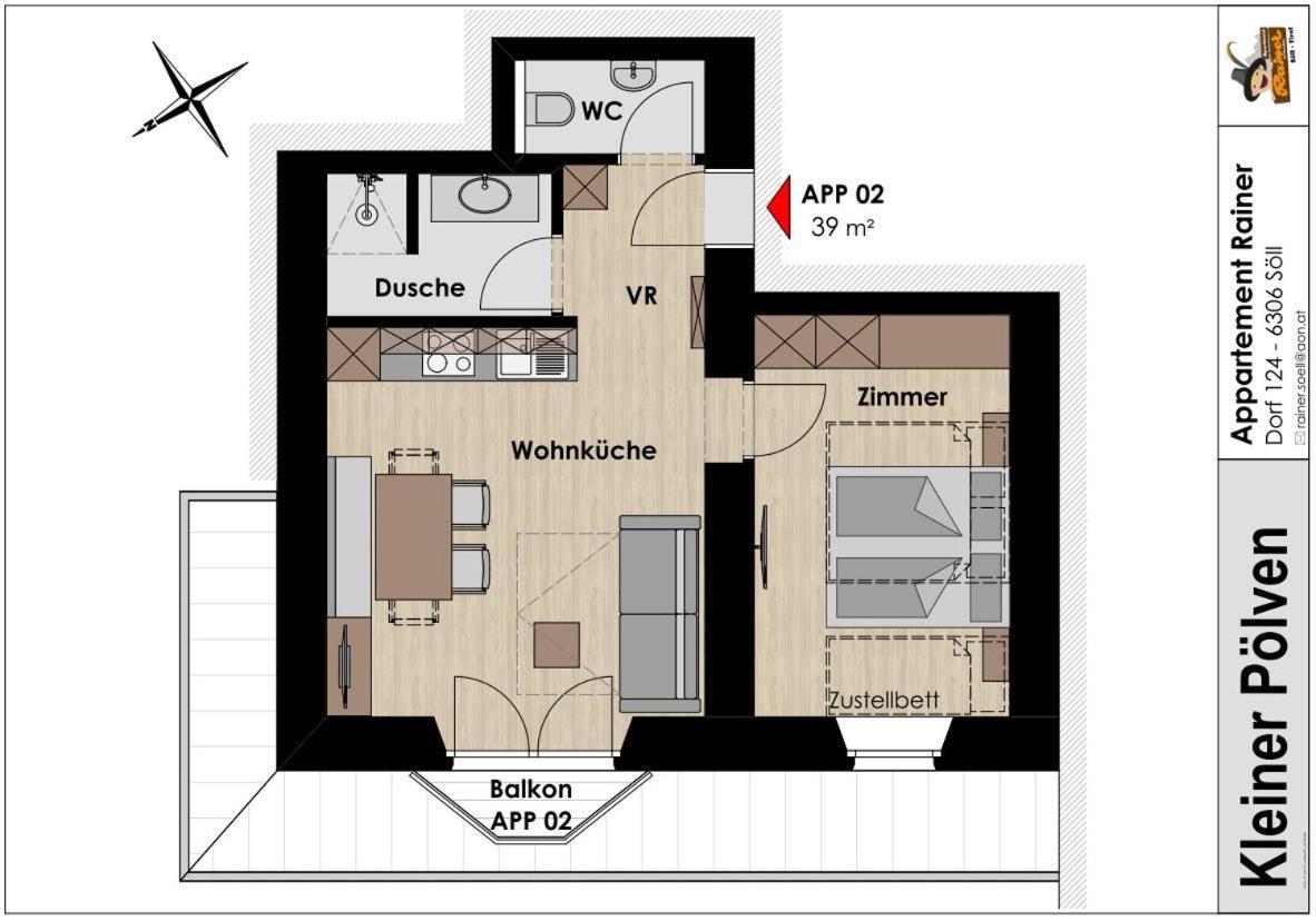 Apartment Rainer - Mittendrin ゼル エクステリア 写真